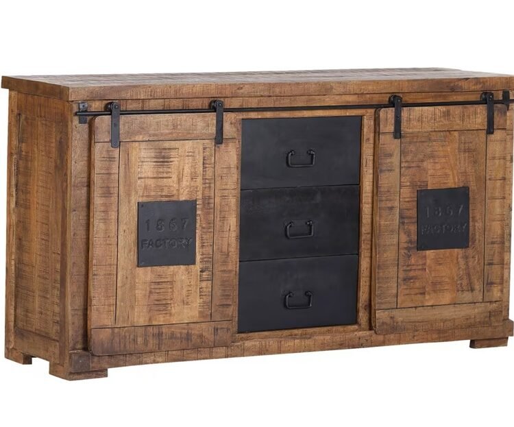 Masivní komoda Rustika