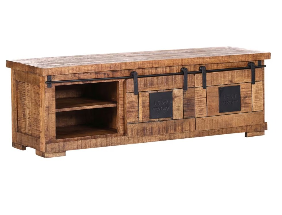 Masivní TV stolek Rustika II
